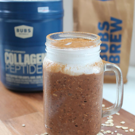 Tiramisu Protein Overnight Oats