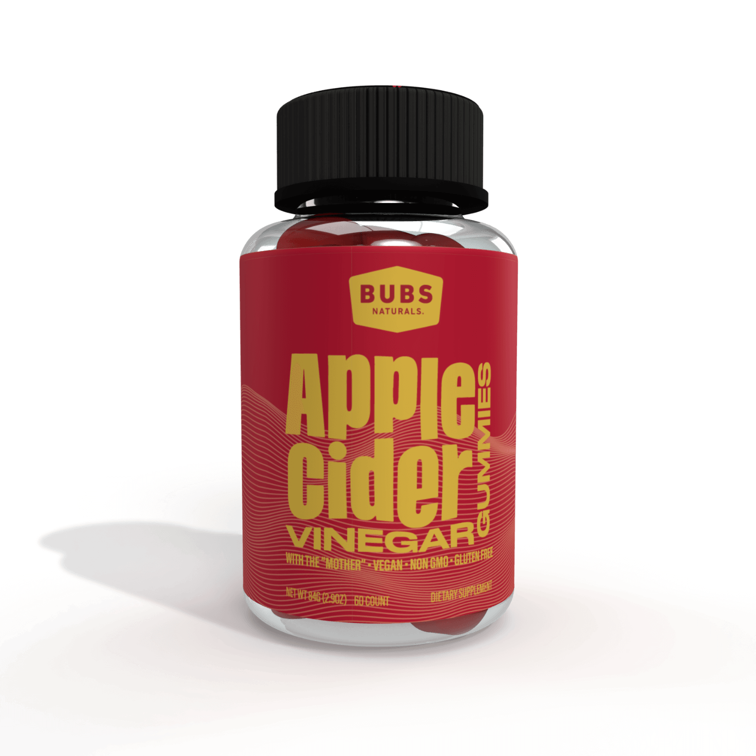Apple Cider Vinegar Gummies BUBS Naturals Front