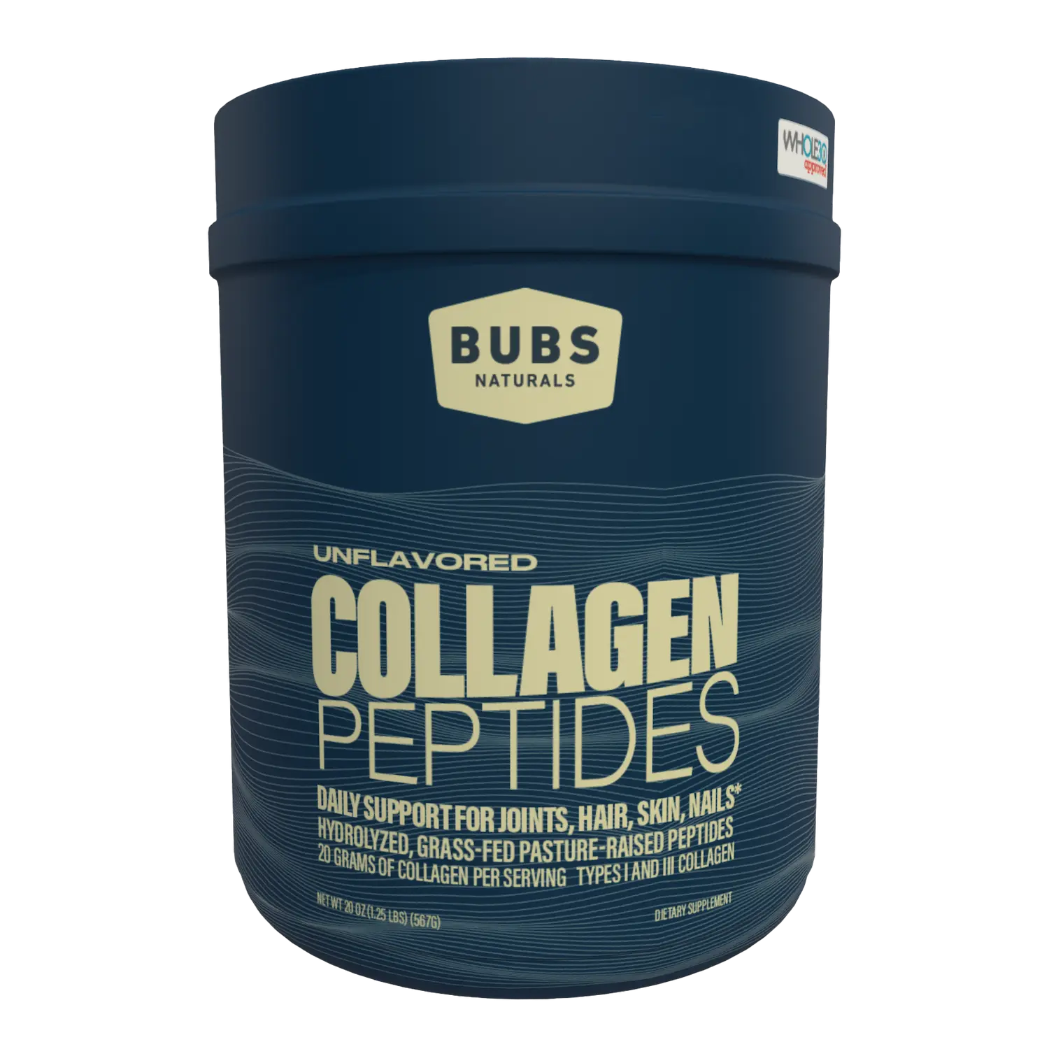 BUBS Naturals Collagen Peptides Front - The Essential Bundle