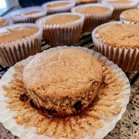 Chocolate Chip Collagen Muffins