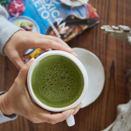 High-Fat Matcha from the Mexican Keto Cookbook