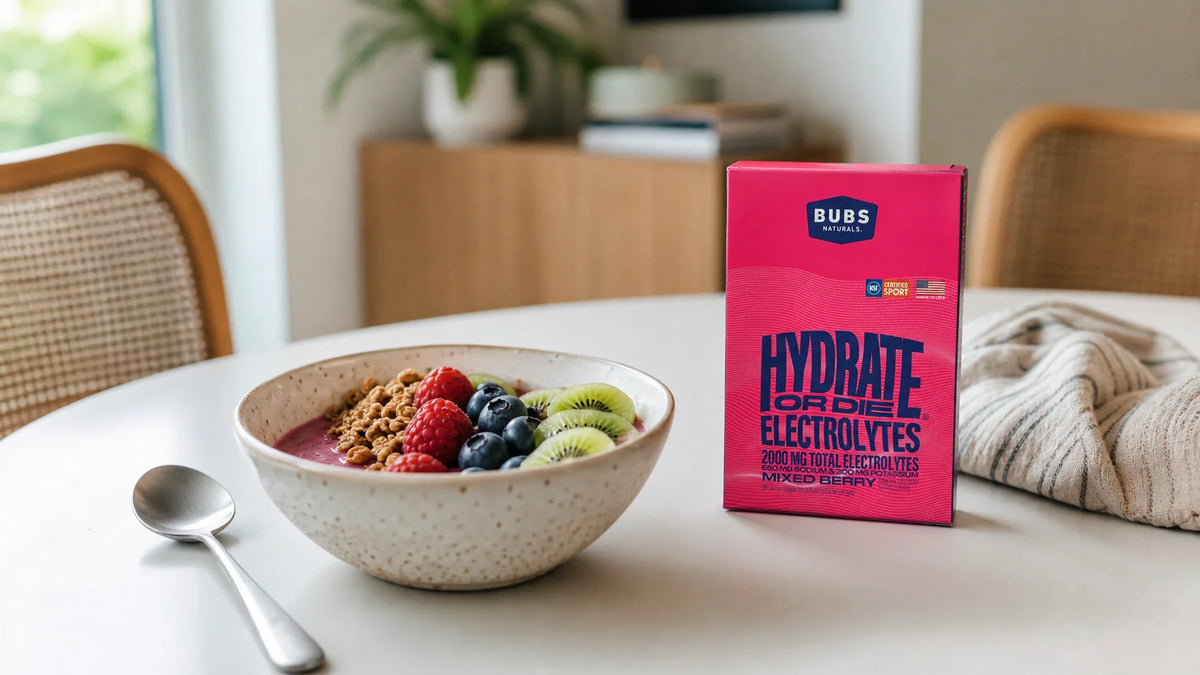 Optimize Hydration: How to Turn Water into Electrolytes
