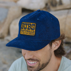 Blue Corduroy Snapback
