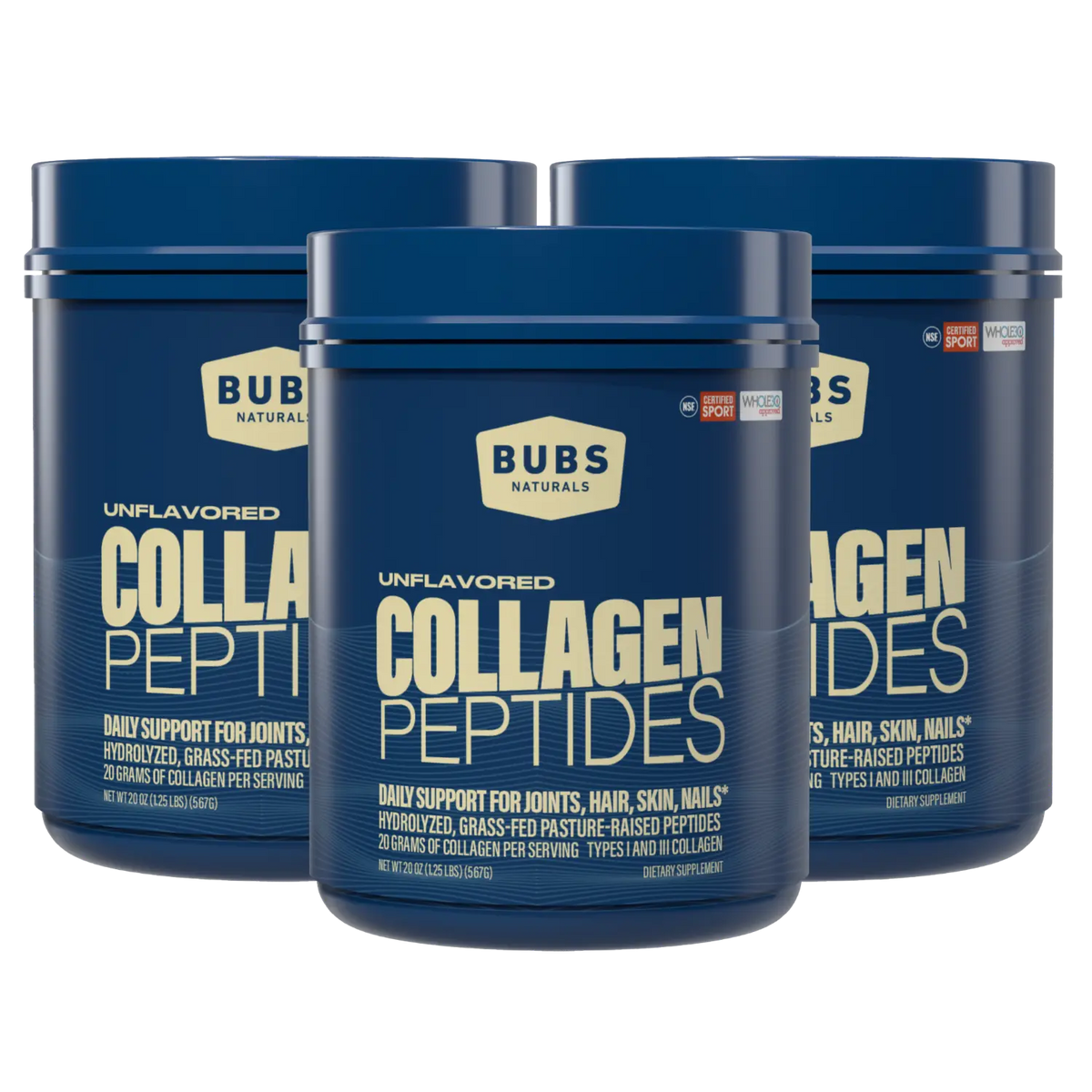 Collagen Peptides 3 Tub Bundle