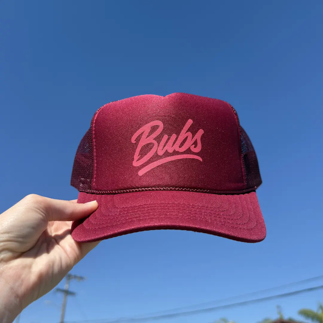 BUBS Trucker - Burgundy