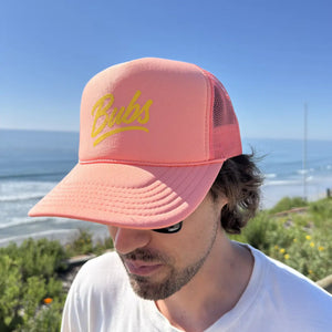 BUBS Trucker - Coral - alternate view