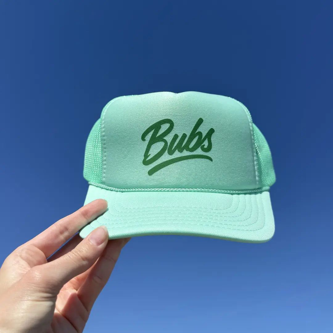 BUBS Trucker - Seafoam