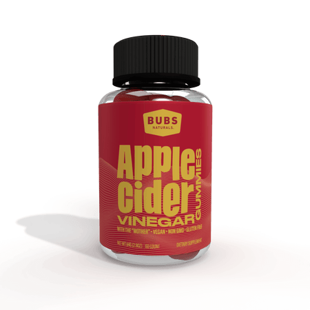 BUBS Naturals Apple Cider Vinegar Gummies, Front